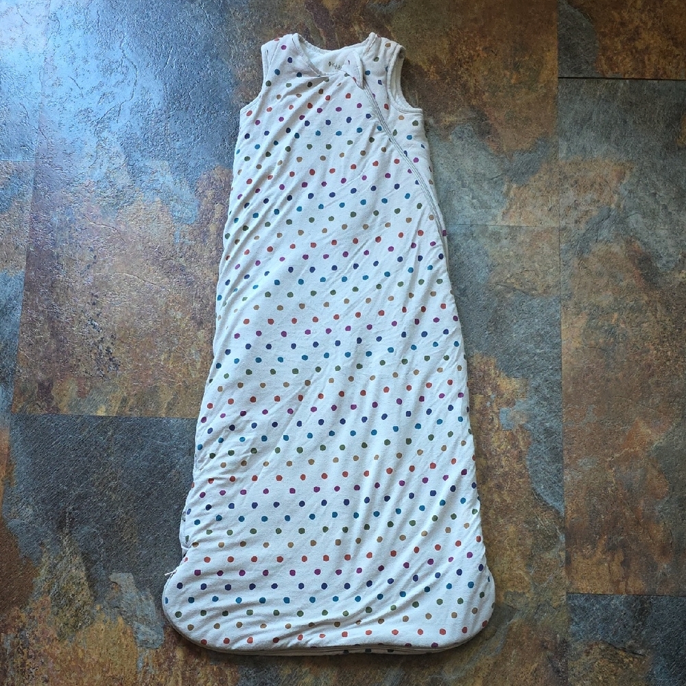 Kyte Baby Sleep Sack 2.5 Tog Oat Polkadot L